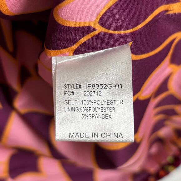 Bibi Sangria Velvet Sequin Patch Pocket Blazer in Wine NWT Size Medium - Picture 4 of 5